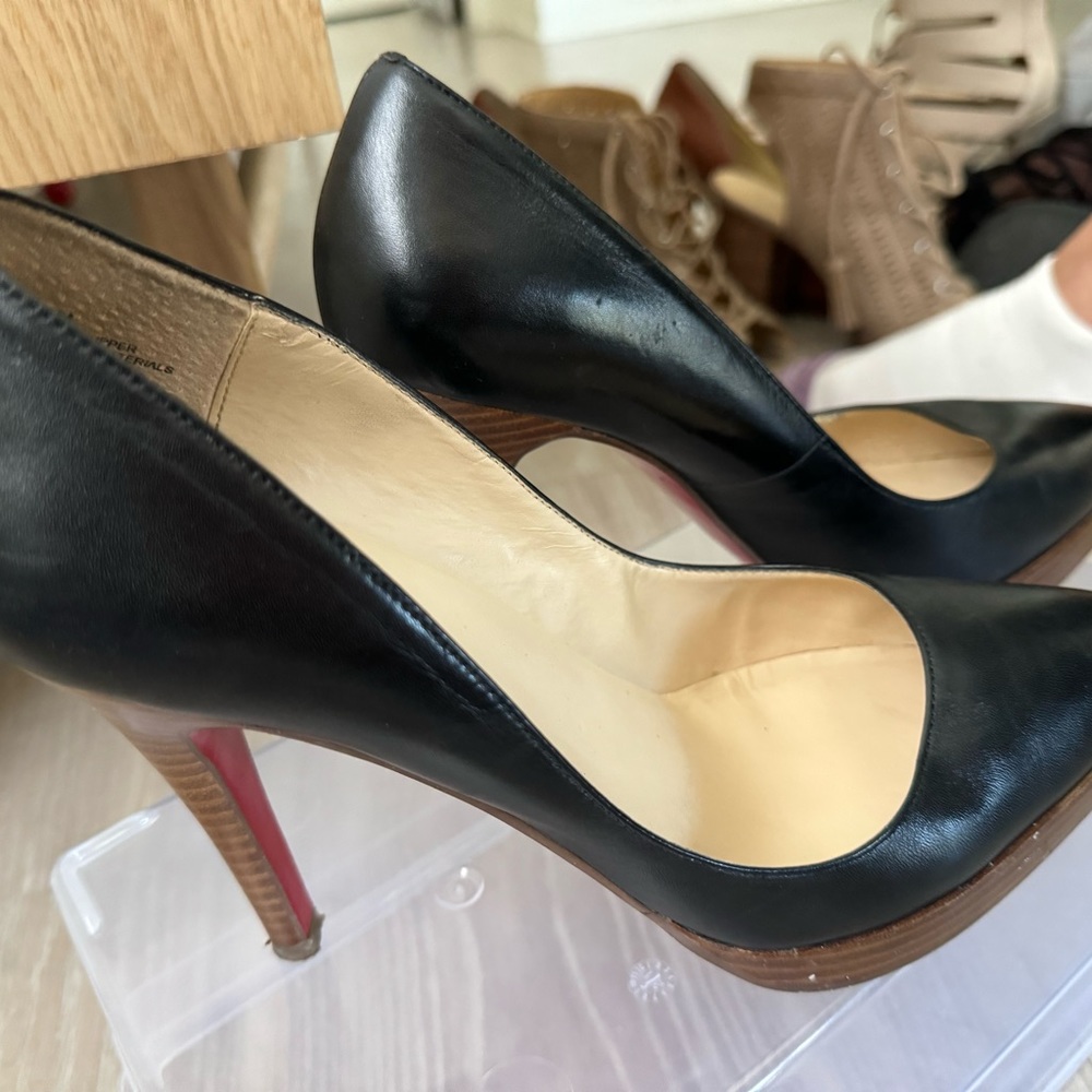 Used platform, pointy heels - Picture 2 of 4